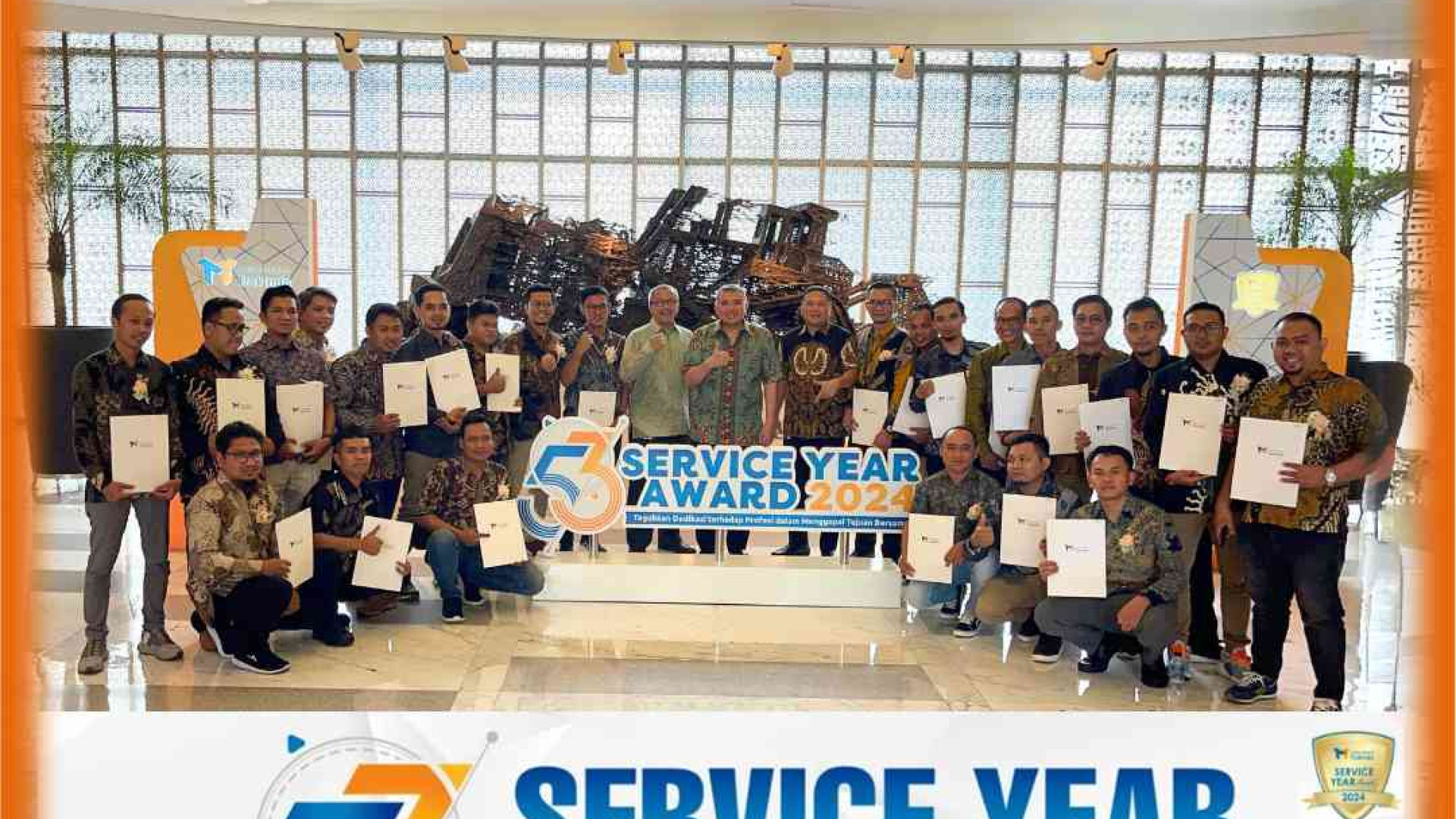 50 Karyawan Sewatama Dapat Anugerah Service Year